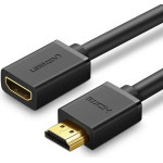 Ugreen HD107 10142 Hdmi (male) - Hdmi (female) 4K Cable 2m - Black 6957303811427 - (10142-ugreen)