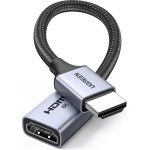 Ugreen HD165 Hdmi (Male) / Hdmi (Female) 8K Cable 0.15m - Gray 15518- - (15518-ugreen)