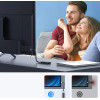 Ugreen HD165 Hdmi (Male) / Hdmi (Female) 8K Cable 0.15m - Gray 15518- - (15518-ugreen)