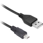 SBS Ekon By Data Cable Usb To Mini Usb 1.8m Black - (USBMINI18MMK)