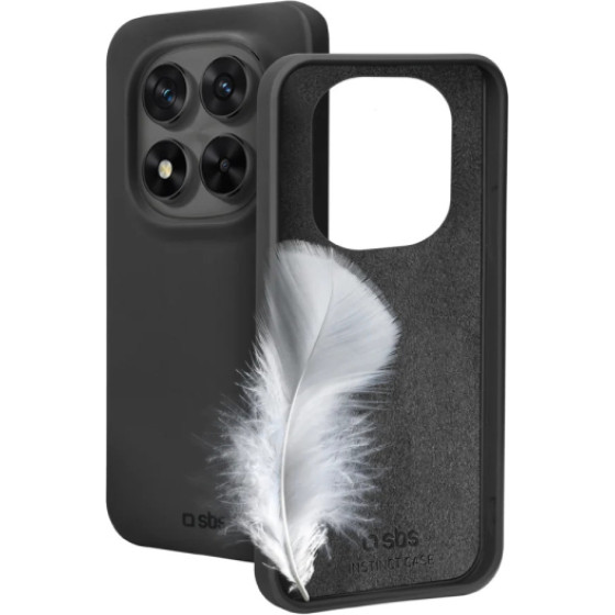 SBS Instict Cover Xiaomi Redmi Note 14 Pro 4G Black Backcover - (INSTXIRNO14P4G)
