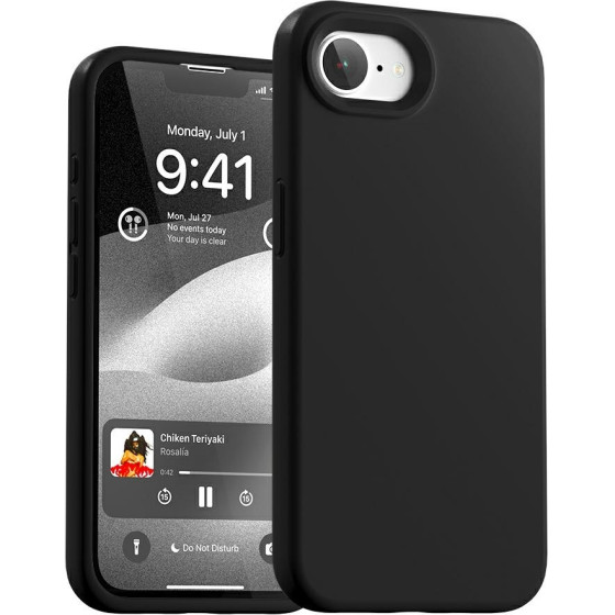 Mercury Case Silicone iPhone 16E black