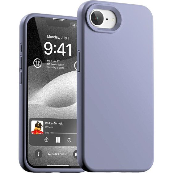 Mercury Case Silicone iPhone 16E lavender