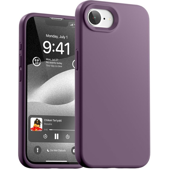 Mercury Case Silicone iPhone 16E purple