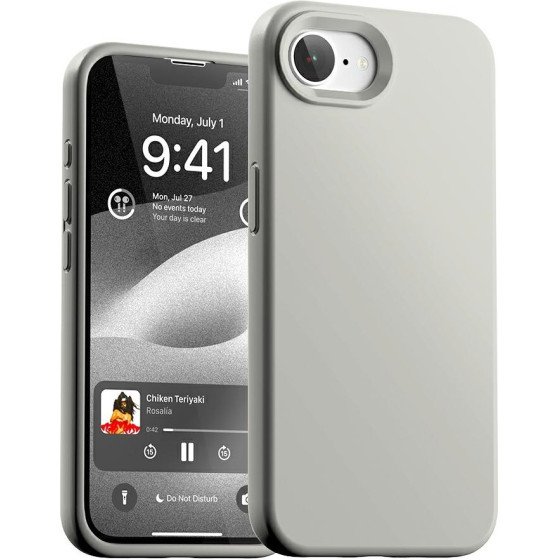 Mercury Case Silicone iPhone 16E stone