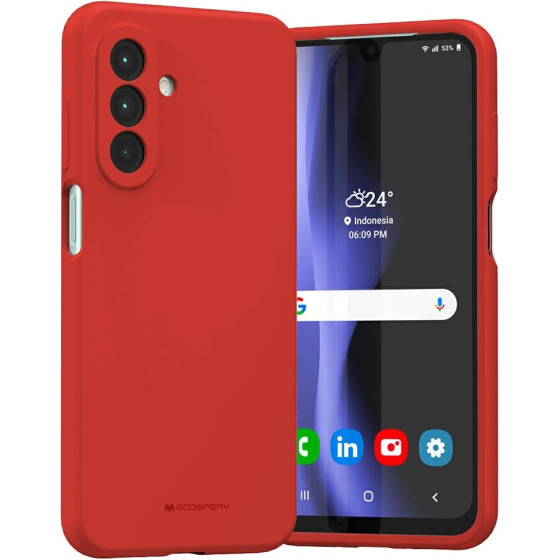 Mercury Case Silicone Sam A26 red