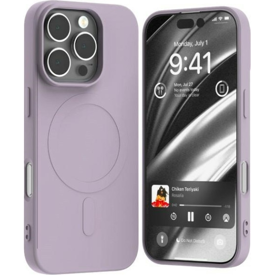 Mercury MagSafe Semi-Silicone iPhone 16Pro 6,3 lilac purple