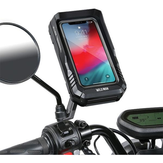 WILDMAN Bike case/holder frame bag black - (FK3)