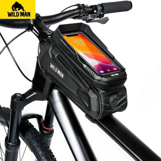 WILDMAN Bike Case/Mount Frame Pannier Black - (XT5)