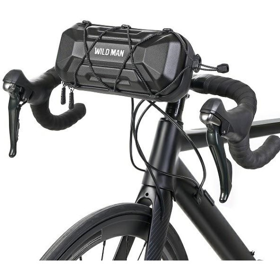 WILDMAN XT17 Bike Case/Mount, Handlebar Bag, Black - (XS1)