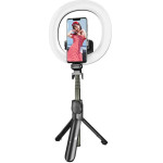 Puluz Selfie stick/ Tripod With Led Light Ring - (TBD0595696701A)
