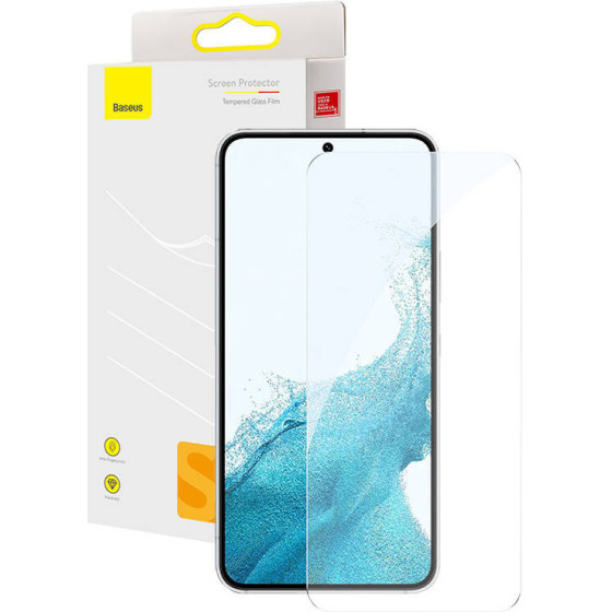 Baseus ������������� ������ Tempered Glass ��� Samsung S23 (��������) - (P6001205D201-02)
