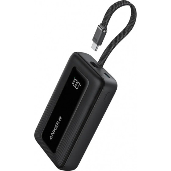 Anker Powerbank Zolo, 10000mAh, 30W, Qc + PD, Black - (A1688H11)