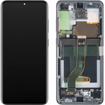 Samsung Lcd Display Module For Galaxy S20+ 5G G986 / S20+ G985, w/o Camera, Black - (GH82-31441A, GH82-31442A, GH82-31444A, GH82-31445A)