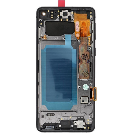 FixCell Display Lcd Samsung S10 G973 With Frame Black (refub)