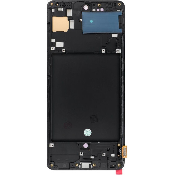 FixCell Lcd Display For Samsung A71 4G A715 Oled With frame