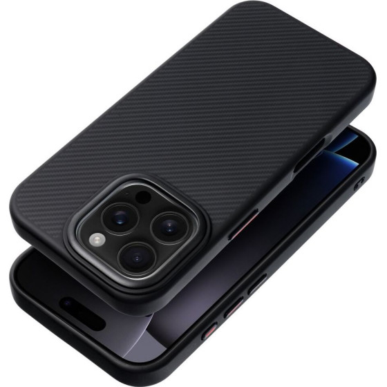 Carbon Elite Mag Cover Compatible With Magsafe For Iphone 17 Pro Max Black OEM