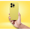 Case Silicone 2mm For Iphone 17 Air Compatible With Magsafe Lemon OEM