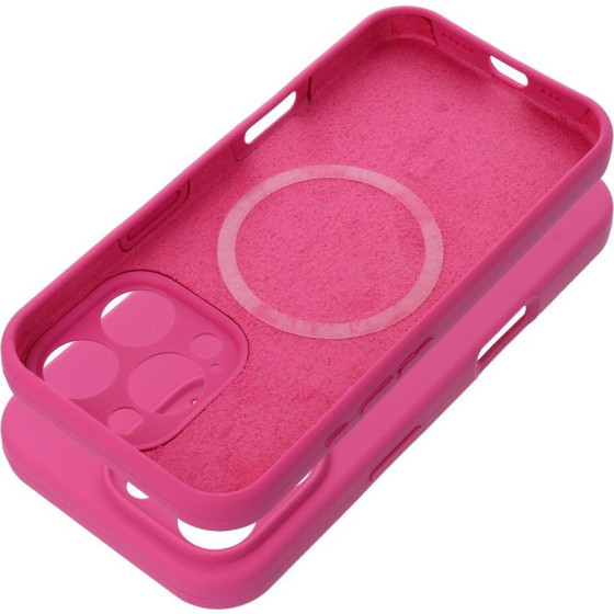 Case Silicone 2mm For Iphone 17 Air Compatible With Magsafe Pink OEM