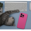 Case Silicone 2mm For Iphone 17 Compatible With Magsafe Pink OEM