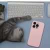 Case Silicone 2mm For Iphone 17 Pro Max Compatible With Magsafe Sand Pink OEM