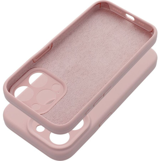 Case Silicone 2mm For Iphone 17 Pro Sand Pink OEM