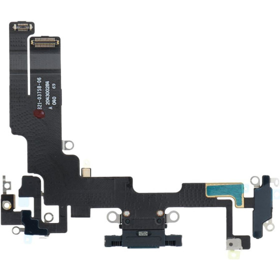 Charging Flex Usb For Iphone 14 Black OEM