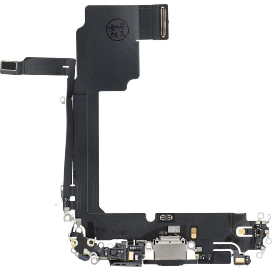 Charging Flex Usb For Iphone 15 Pro Max Black OEM