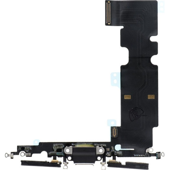 Charging Flex Usb For Iphone 8 Plus Black (used) OEM