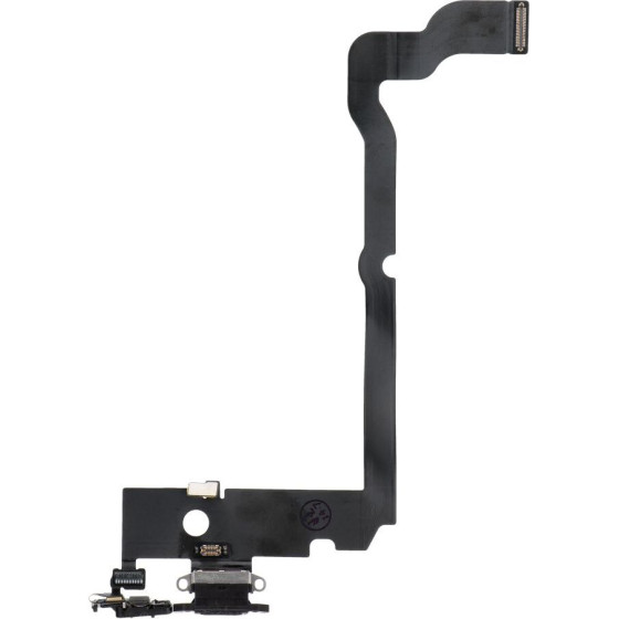 Charging Flex Usb For Iphone Xs Max Black (used) OEM