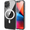 Clear Mag Cover (MID) Case Compatible With Magsafe For Iphone 17 Pro Max Transparent OEM