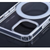 Clear Mag Cover (MID) Case Compatible With Magsafe For Iphone 17 Transparent OEM