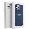 Frame Mag Cover Case Compatible With Magsafe For Iphone 17 Navy Blue OEM