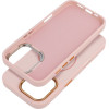Frame Mag Cover Case Compatible With Magsafe For Iphone 17 Powder Pink OEM