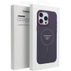 Frame Mag Cover Case Compatible With Magsafe For Iphone 17 Pro Max Purple OEM