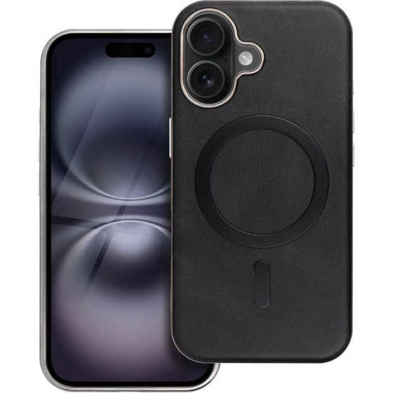 Gentleman Mag Cover Case Compatible With Magsafe For Iphone 17 Pro Black OEM