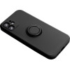 Silicone Ring Case For Iphone 17 Black OEM