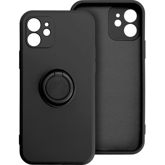 Silicone Ring Case For Iphone 17 Pro Max Black OEM