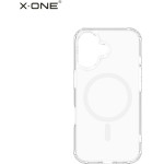 X-One Endura Clear Case (Magsafe compatible) - For Apple Iphone 16 Plus transparent