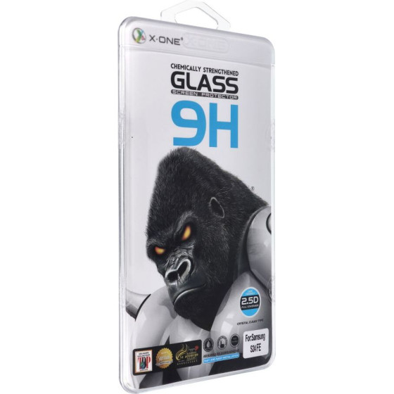 X-One Full Cover Extra Strong Crystal Clear - For Samsung S24 Fe Tempered Glass 9H