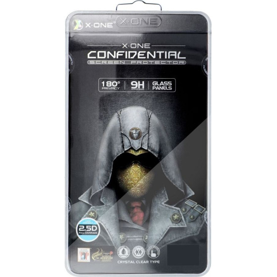 X-One Full Cover Extra Strong Privacy - For Iphone 11 Tempered Glass 9H