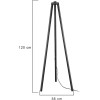 GloboStar Tripod �������� ���������� ��������� �������� 1 x E27 IP20 ����� ���� - �38 x �38 x �120cm - (203-0258)