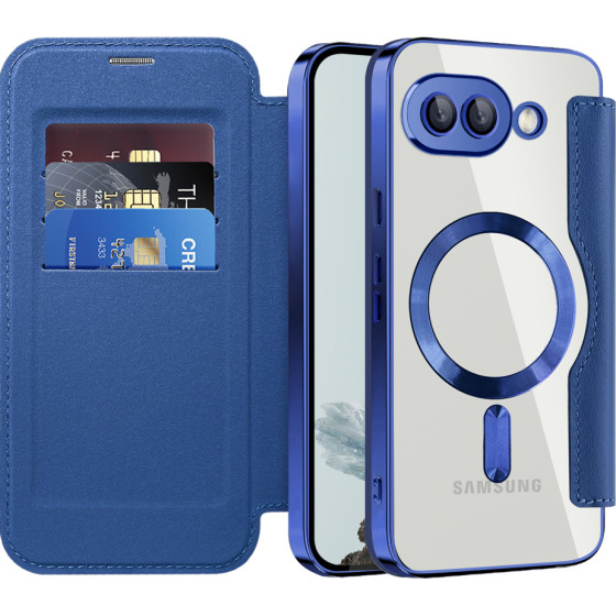 Techsuit - Smartmag Book Case - Google Pixel 9a - Blue