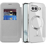 Techsuit - Smartmag Book Case - Google Pixel 9a - Gray