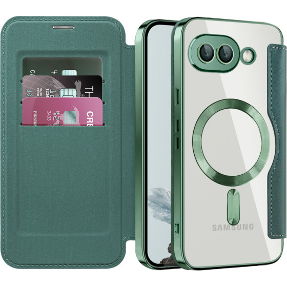 Techsuit - Smartmag Book Case - Google Pixel 9a - Green