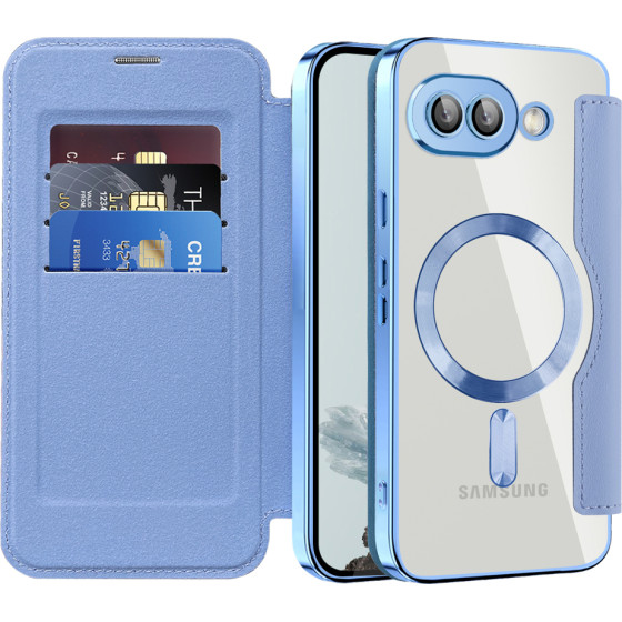 Techsuit - Smartmag Book Case - Google Pixel 9a - Light Blue