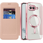 Techsuit - Smartmag Book Case - Google Pixel 9a - Pink