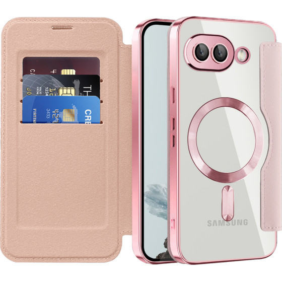 Techsuit - Smartmag Book Case - Google Pixel 9a - Pink