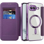 Techsuit - Smartmag Book Case - Google Pixel 9a - Purple
