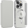 Techsuit - Smartmag Book Case - Iphone 11 Pro Max - Gray